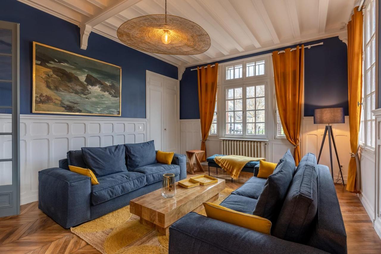 옹플뢰르 Le Manoir Des Embruns 14P - Location N1- Terrace- Public Parking 2 Min 빌라 외부 사진