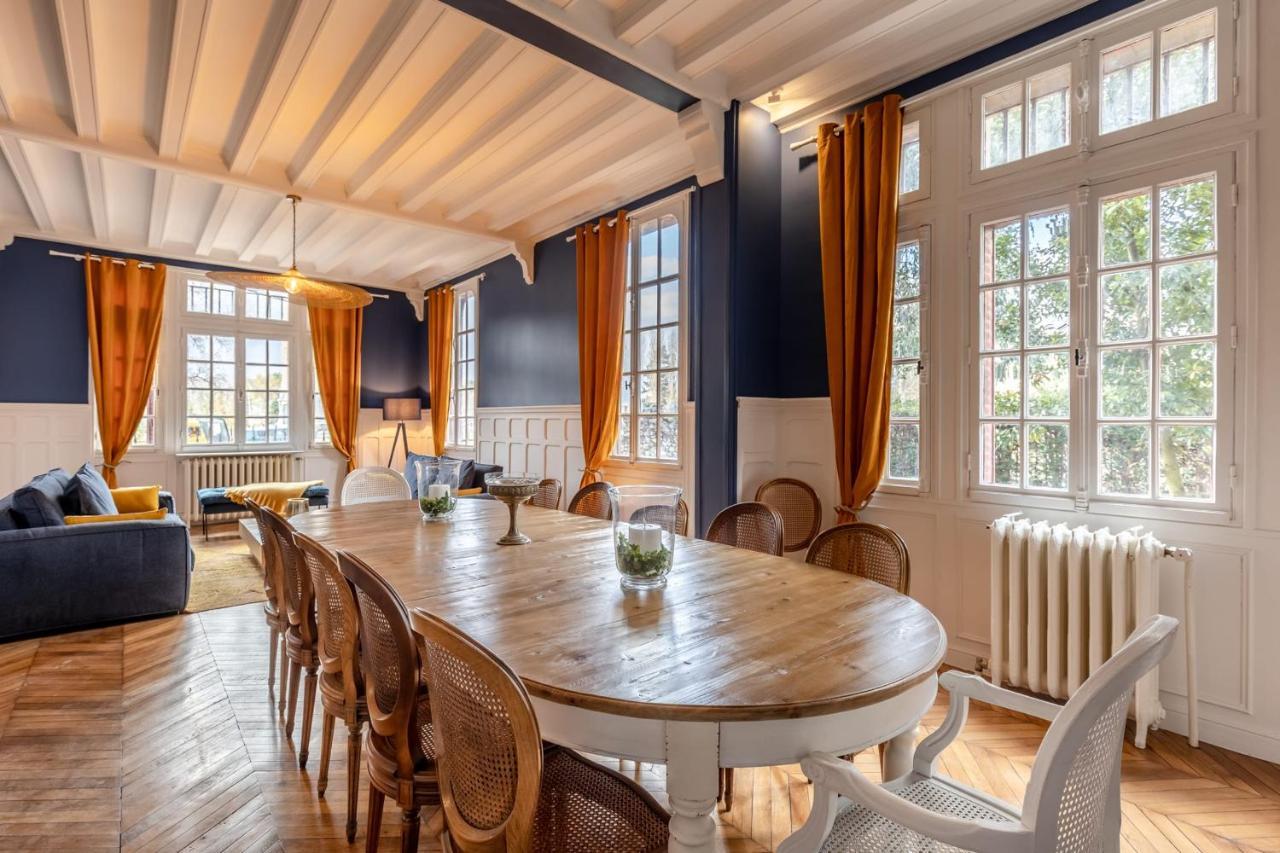 옹플뢰르 Le Manoir Des Embruns 14P - Location N1- Terrace- Public Parking 2 Min 빌라 외부 사진