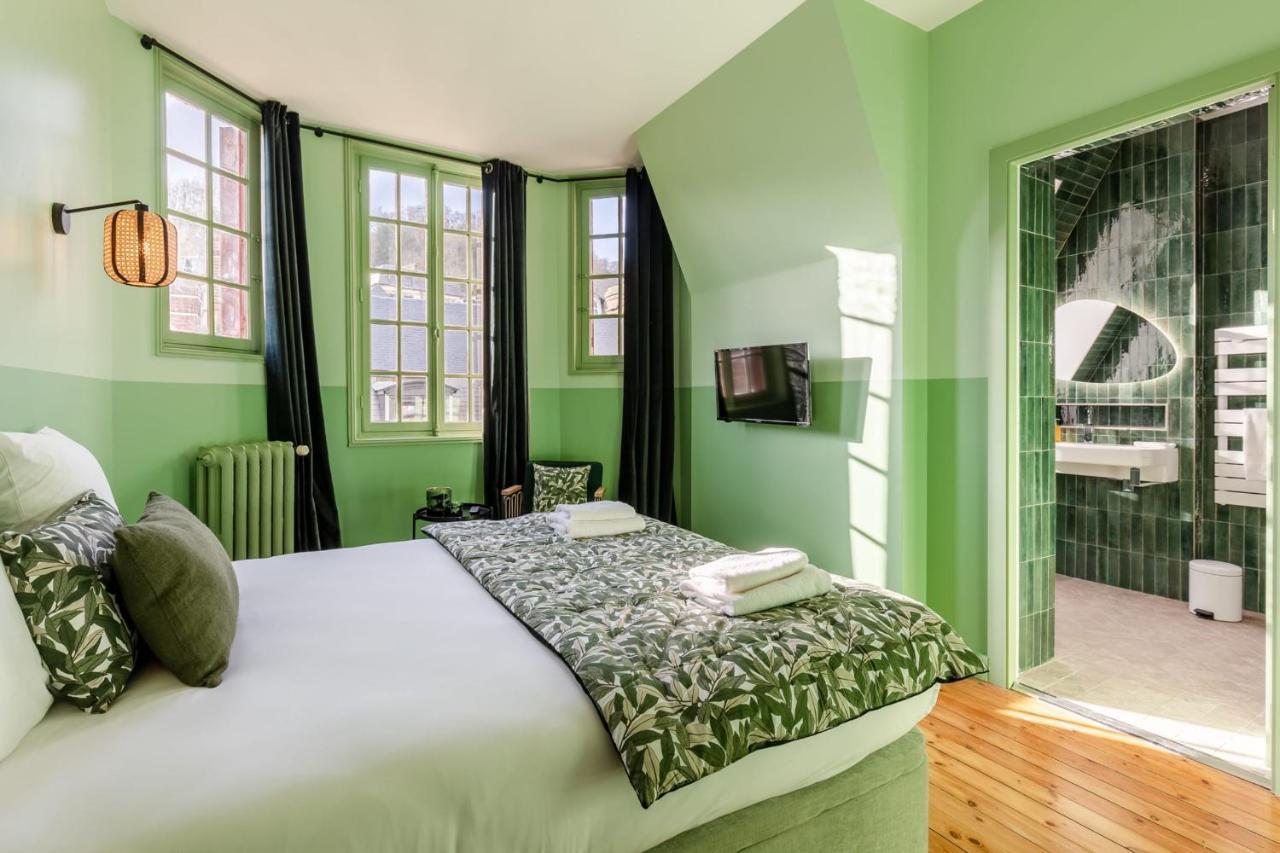 옹플뢰르 Le Manoir Des Embruns 14P - Location N1- Terrace- Public Parking 2 Min 빌라 외부 사진