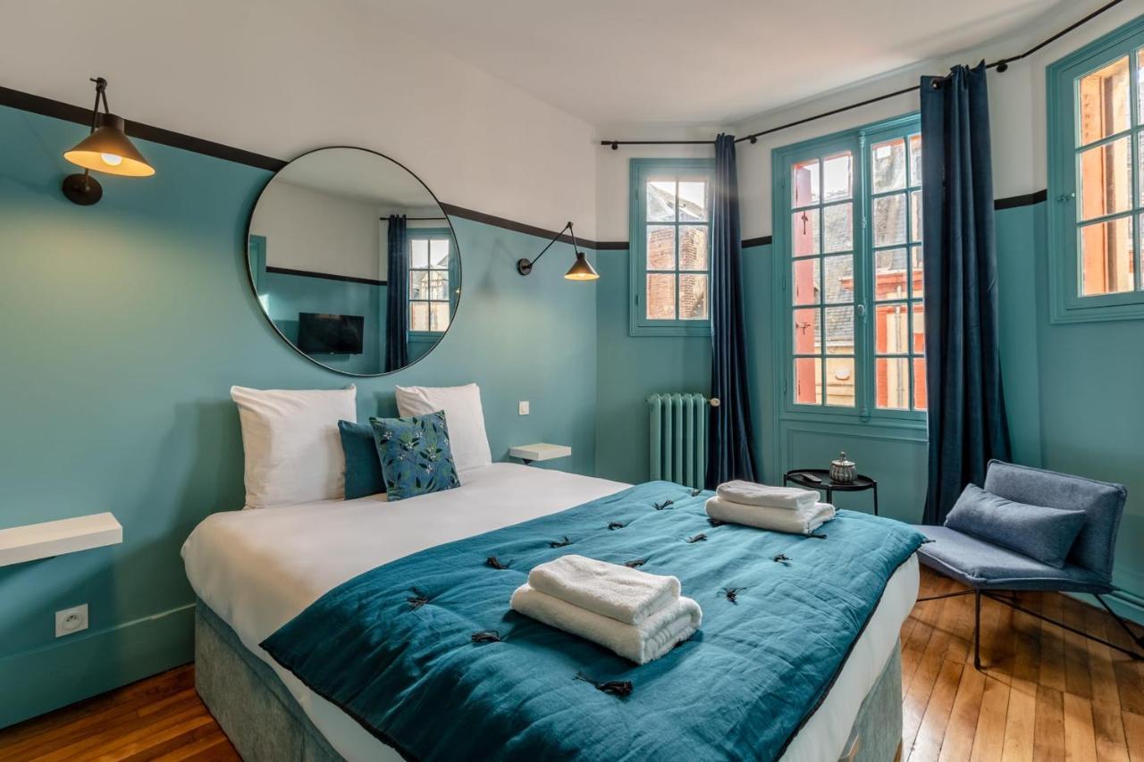 옹플뢰르 Le Manoir Des Embruns 14P - Location N1- Terrace- Public Parking 2 Min 빌라 외부 사진