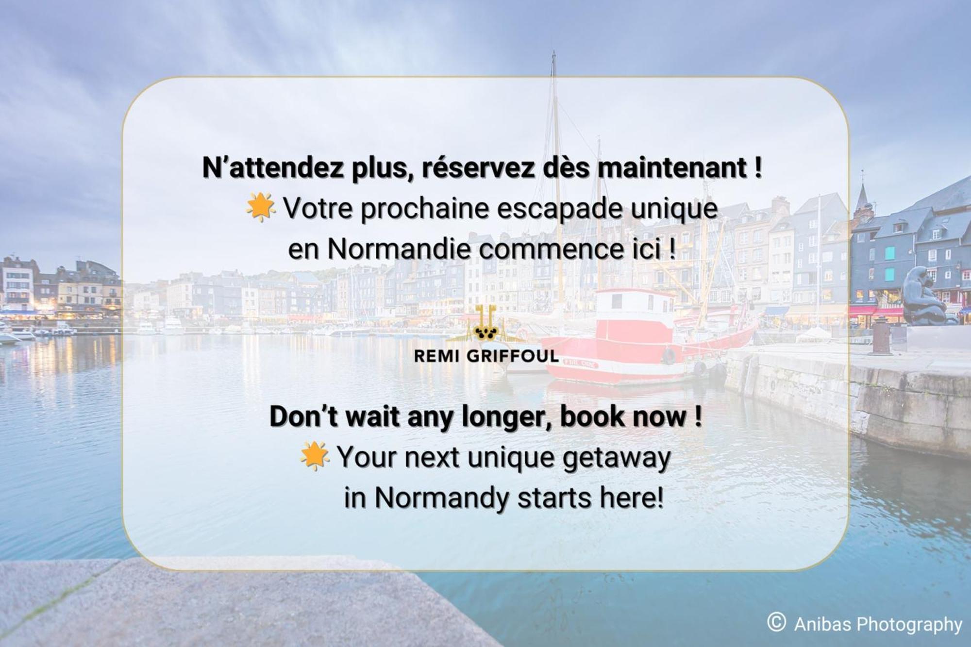 옹플뢰르 Le Manoir Des Embruns 14P - Location N1- Terrace- Public Parking 2 Min 빌라 외부 사진